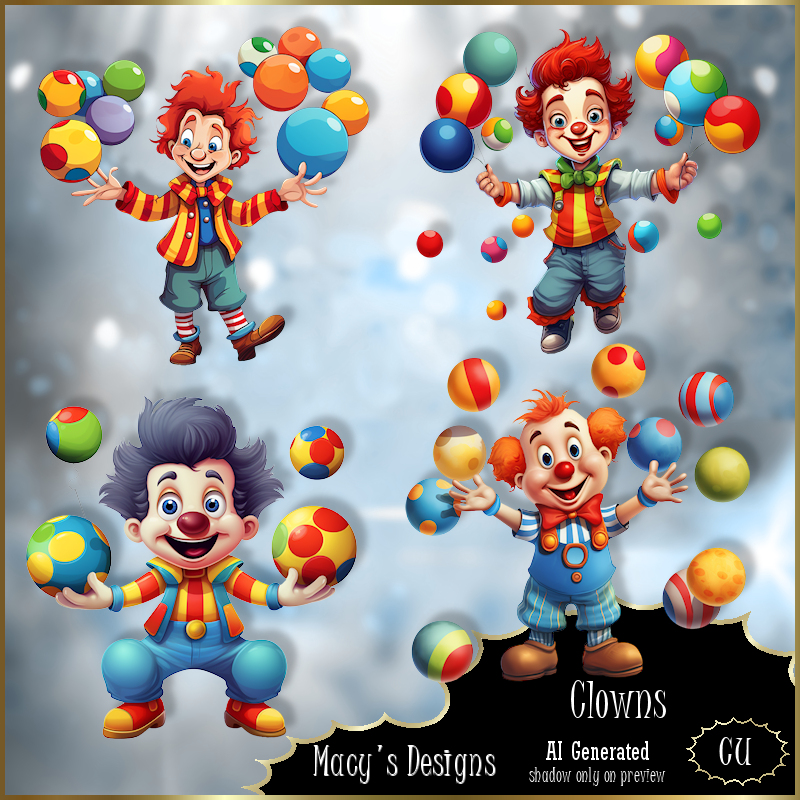 AI - Clowns - Click Image to Close